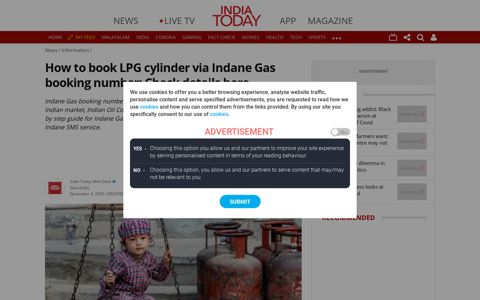 How to book LPG cylinder via Indane Gas booking number ...