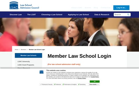 Member Law School Login | The Law School Admission Council