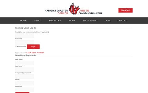 Login - Canadian Employers Council