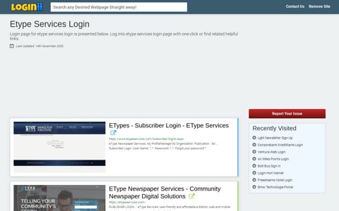 Etype Services Login - Loginii.com