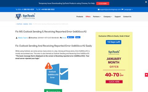 Fix MS Outlook Sending & Receiving Reported Error ...