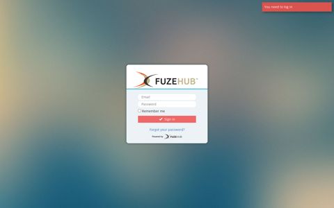 FuzeHub Portal