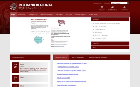 Red Bank Regional High School District / Homepage