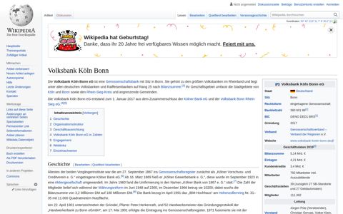 Volksbank Köln Bonn – Wikipedia