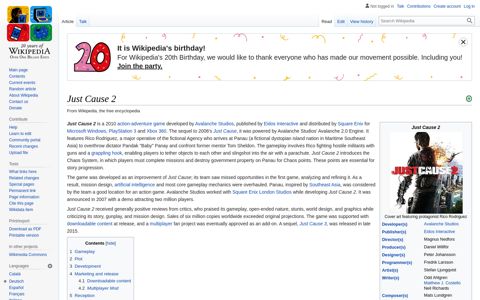 Just Cause 2 - Wikipedia