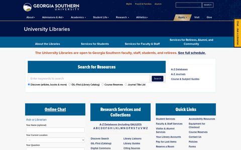 Georgia Southern University Libraries