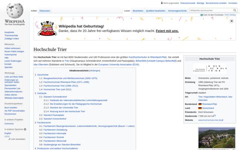 Hochschule Trier – Wikipedia