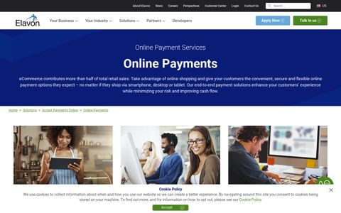 Online Payment Processing Solutions | Elavon