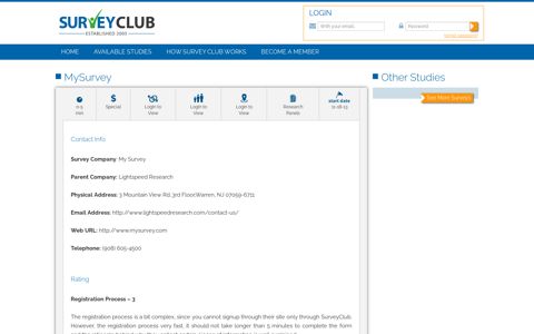 MySurvey - Survey Club