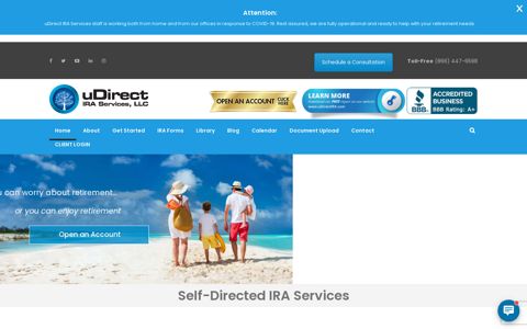 Self-Directed IRA Services | uDirect IRA Services, LLC