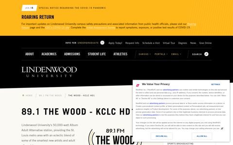The Wood - KCLC HD1 | Lindenwood University