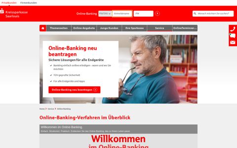 Online-Banking | Kreissparkasse Saarlouis