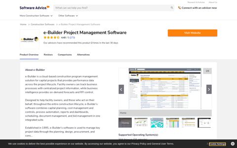 e-Builder Project Management Software - UPDATED 2020 ...