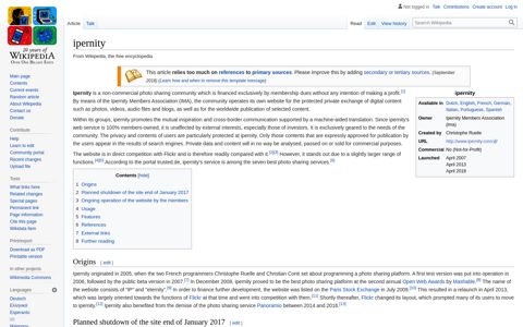 ipernity - Wikipedia