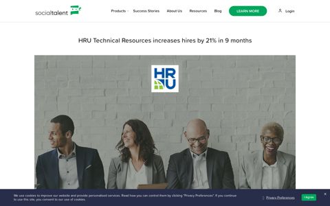 HRU Technical Resources Case Study - SocialTalent