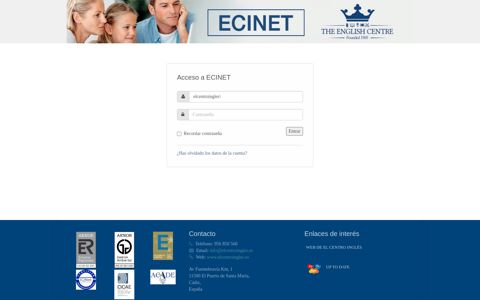 ECINET - El Centro Inglés