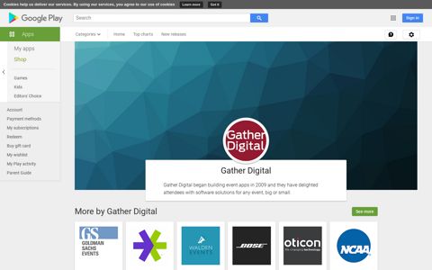 Android Apps by Gather Digital on Google Play