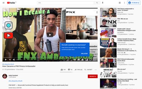 How I became a FNX Fitness Ambassador - YouTube