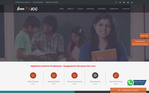 JCC | JIMS Community College