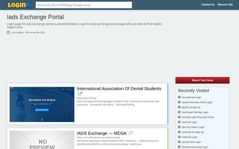 Iads Exchange Portal - Loginii.com