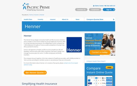 Henner - Pacific Prime