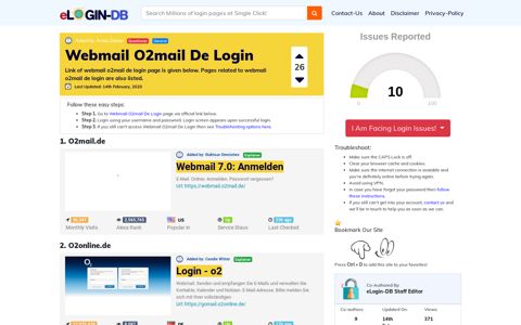 Webmail O2mail De Login