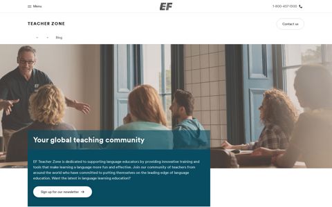 Homepage | EF Teacher Zone