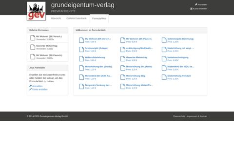 FormularWeb - Grundeigentum-Verlag GmbH