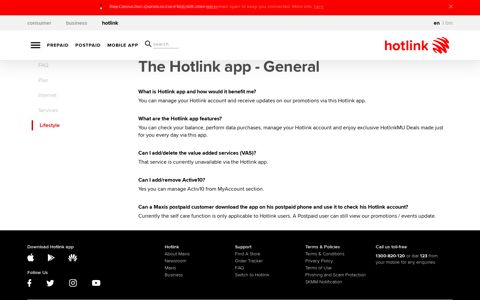 Hotlink App - General - FAQs | Hotlink