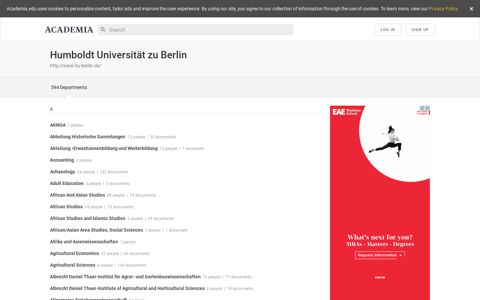 Humboldt Universität zu Berlin - Academia.edu