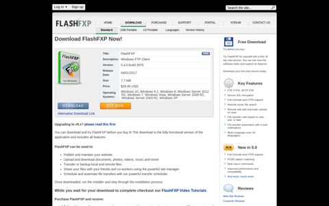 Download FlashFXP - Windows FTP, FTPS, SFTP Client ...