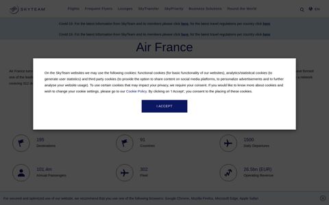 Air France | Flying Blue | SkyTeam
