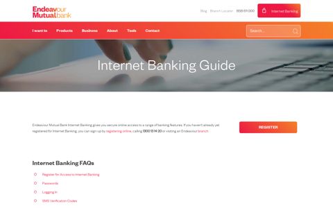 Internet Banking Guide - Endeavour Mutual Bank
