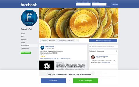 Firstcoin Club - Posts | Facebook