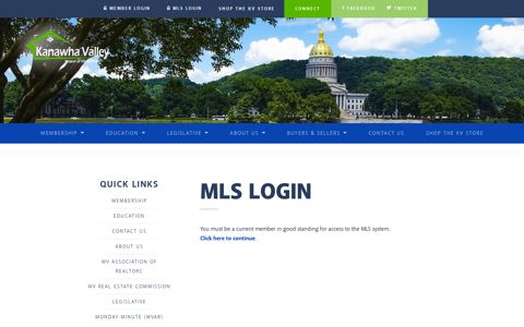 MLS Login – Kanawha