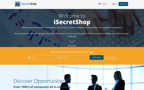 iSecretShop Mystery Shopping | Secret Shopping - Become a ...