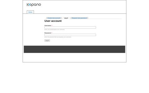 User account | portal.kopano.com