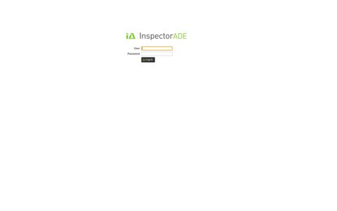 Login - InspectorADE
