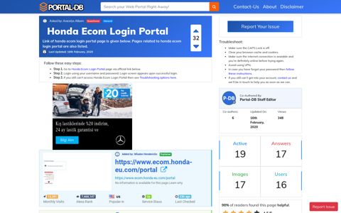 Honda Ecom Login Portal