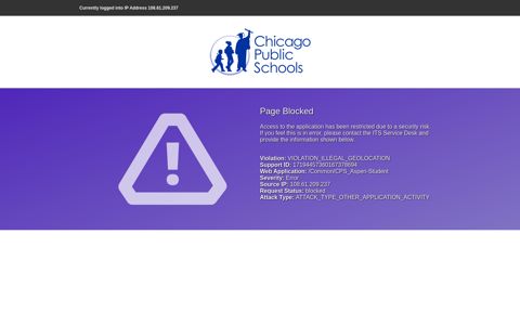 Aspen: Log On - Chicago Public Schools