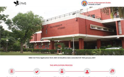 Online Application Form | Faculty of Management Studies ...