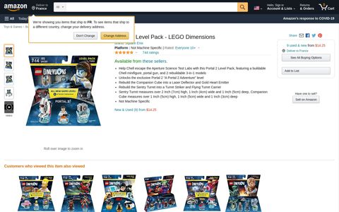 Portal 2 Level Pack - LEGO Dimensions: Lego ... - Amazon.com