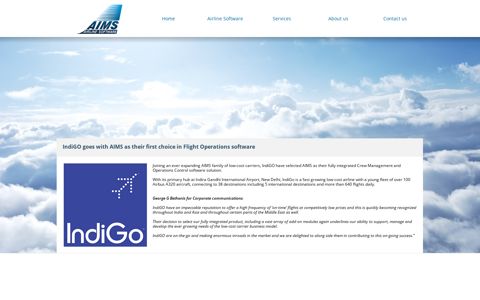 Indigo - aims.aero