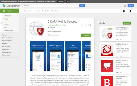 G DATA Mobile Security - Apps on Google Play