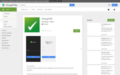 Virtual PA - Apps on Google Play