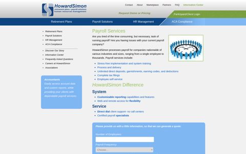 Payroll Services - HowardSimon & Associates