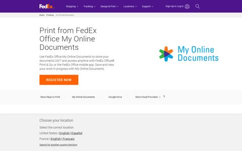 Print from FedEx Office My Online Documents
