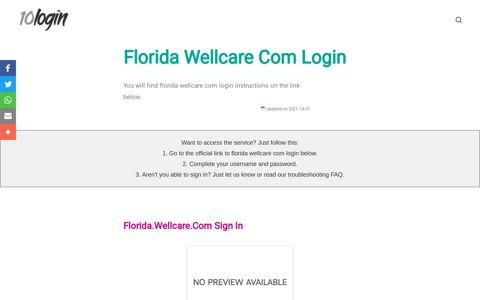 ▷ Florida Wellcare Com Login - 10Login.net