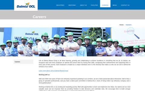 Careers - Dalmia-OCL