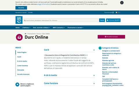 Durc Online - Inps